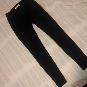 Black American apparel skinny jeans